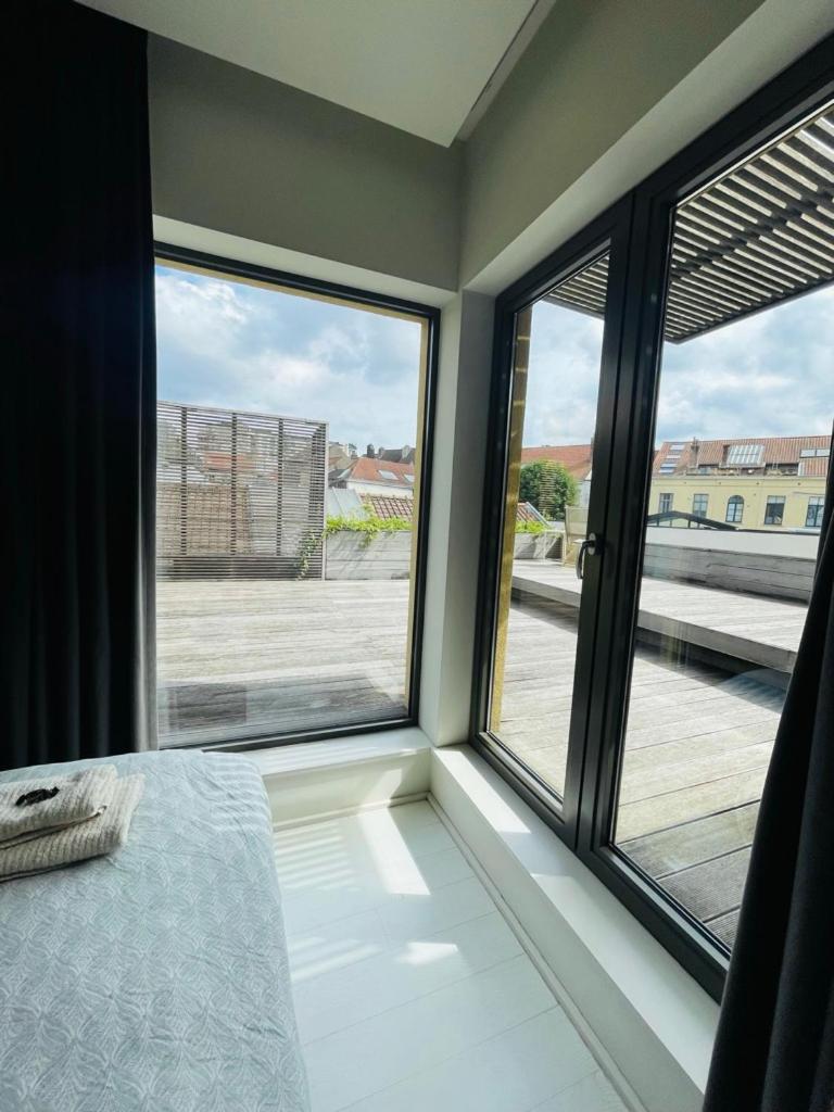 Down Town Penthouse With Private Parking Apartment Brussels Ngoại thất bức ảnh