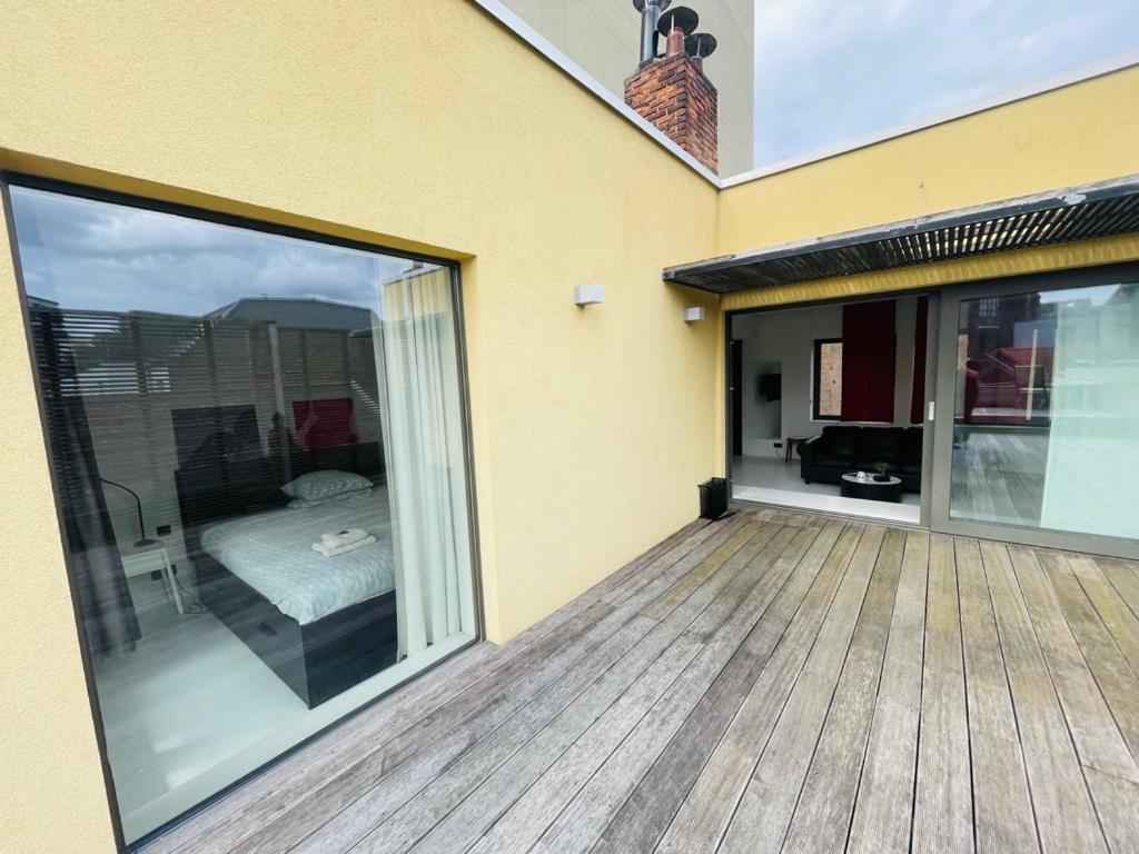 Down Town Penthouse With Private Parking Apartment Brussels Ngoại thất bức ảnh