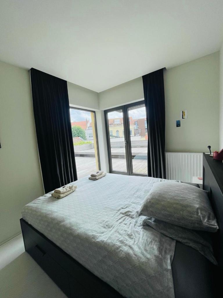 Down Town Penthouse With Private Parking Apartment Brussels Ngoại thất bức ảnh